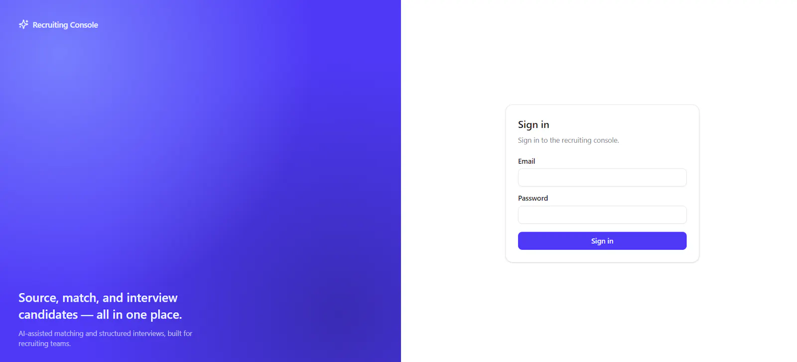 Interview Bot screenshot 1