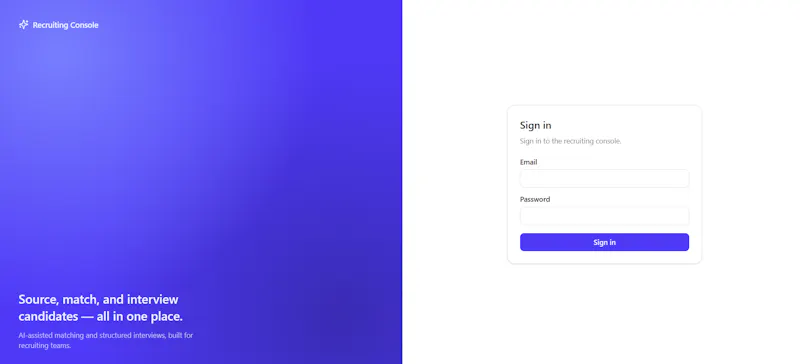 Interview Bot screenshot 1