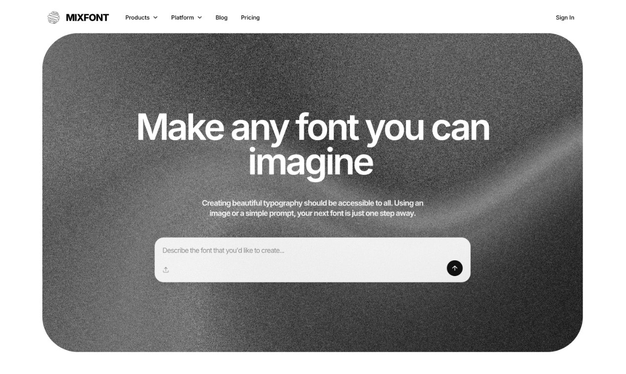 AI Font Generator gallery image