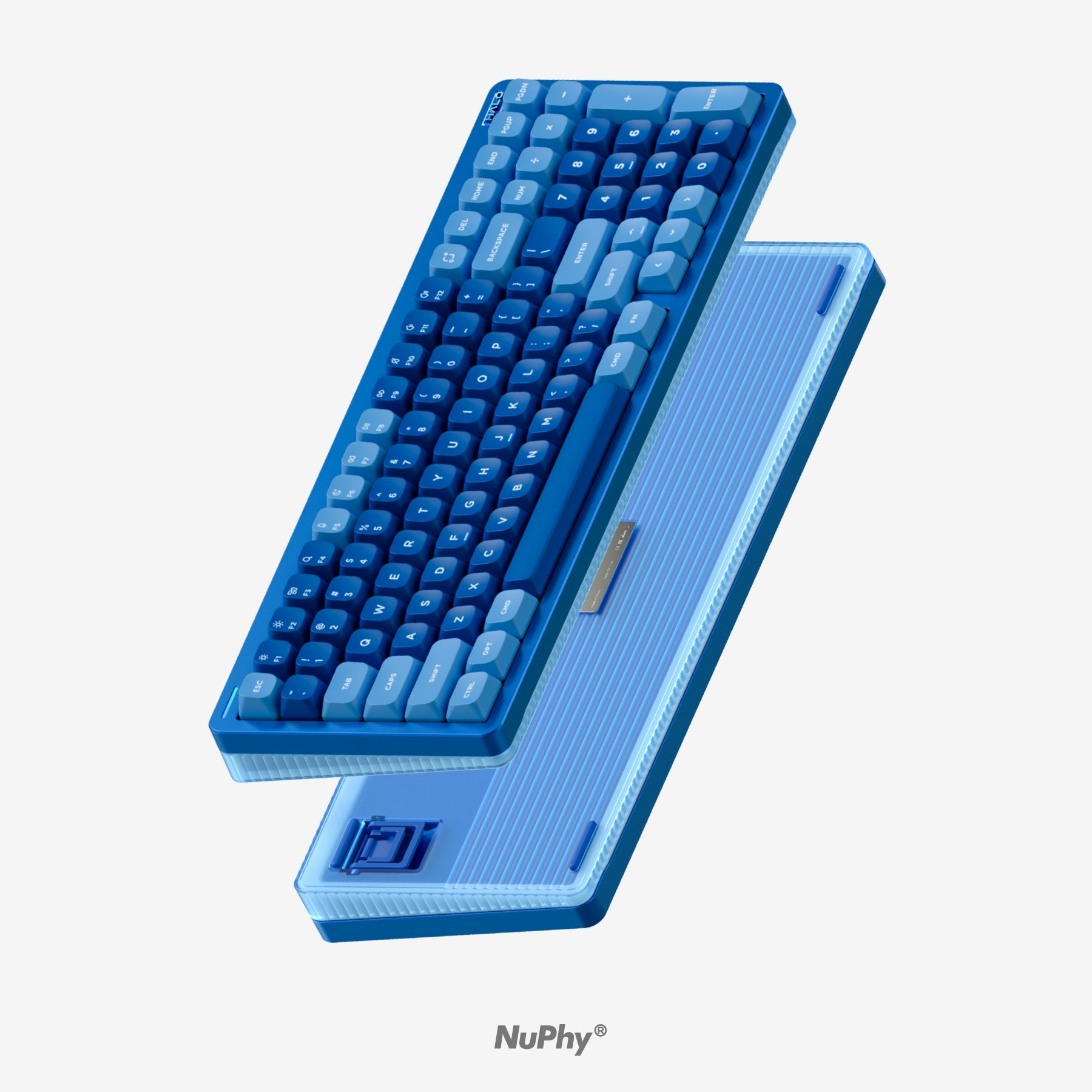 うなず - QMK/viaワイヤレスメカニカルキーボードメディア1