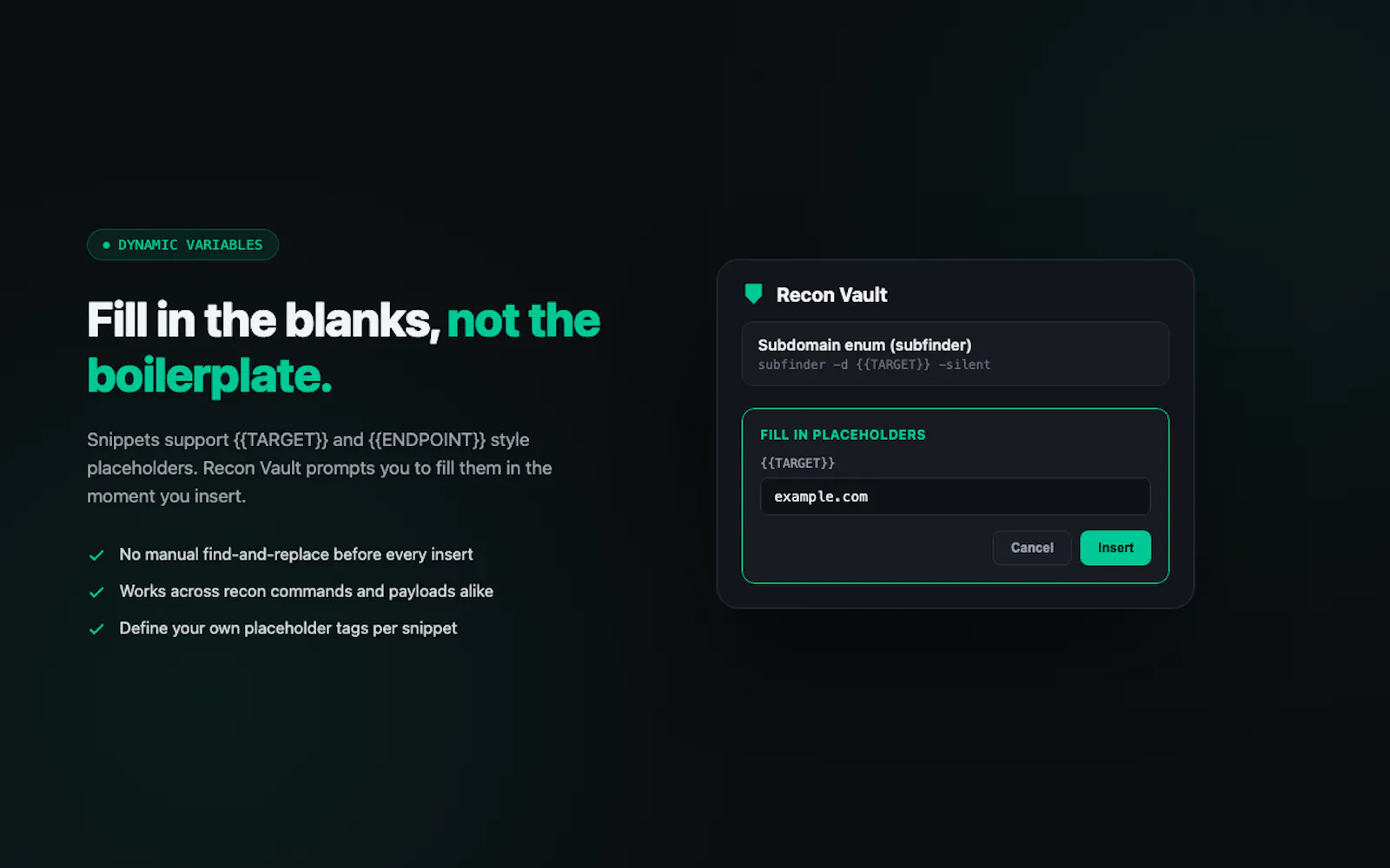 Recon Vault screenshot 4