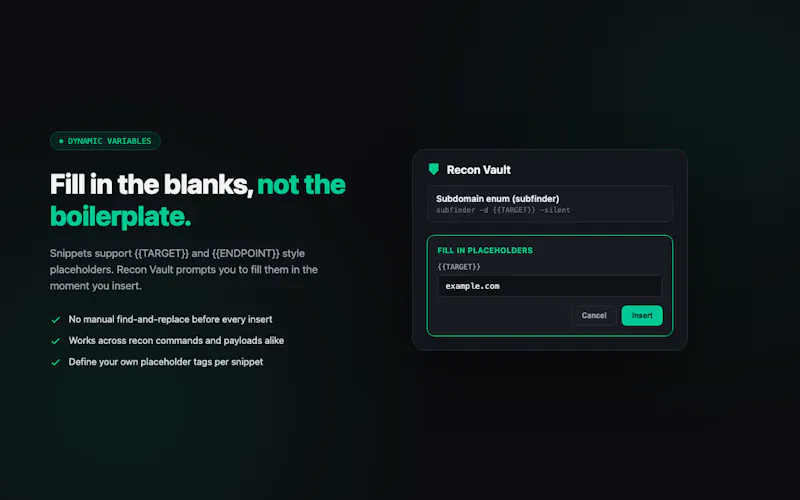 Recon Vault screenshot 4