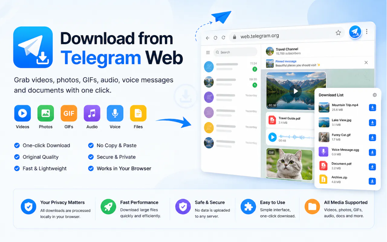 Telegram Video Downloader gallery image