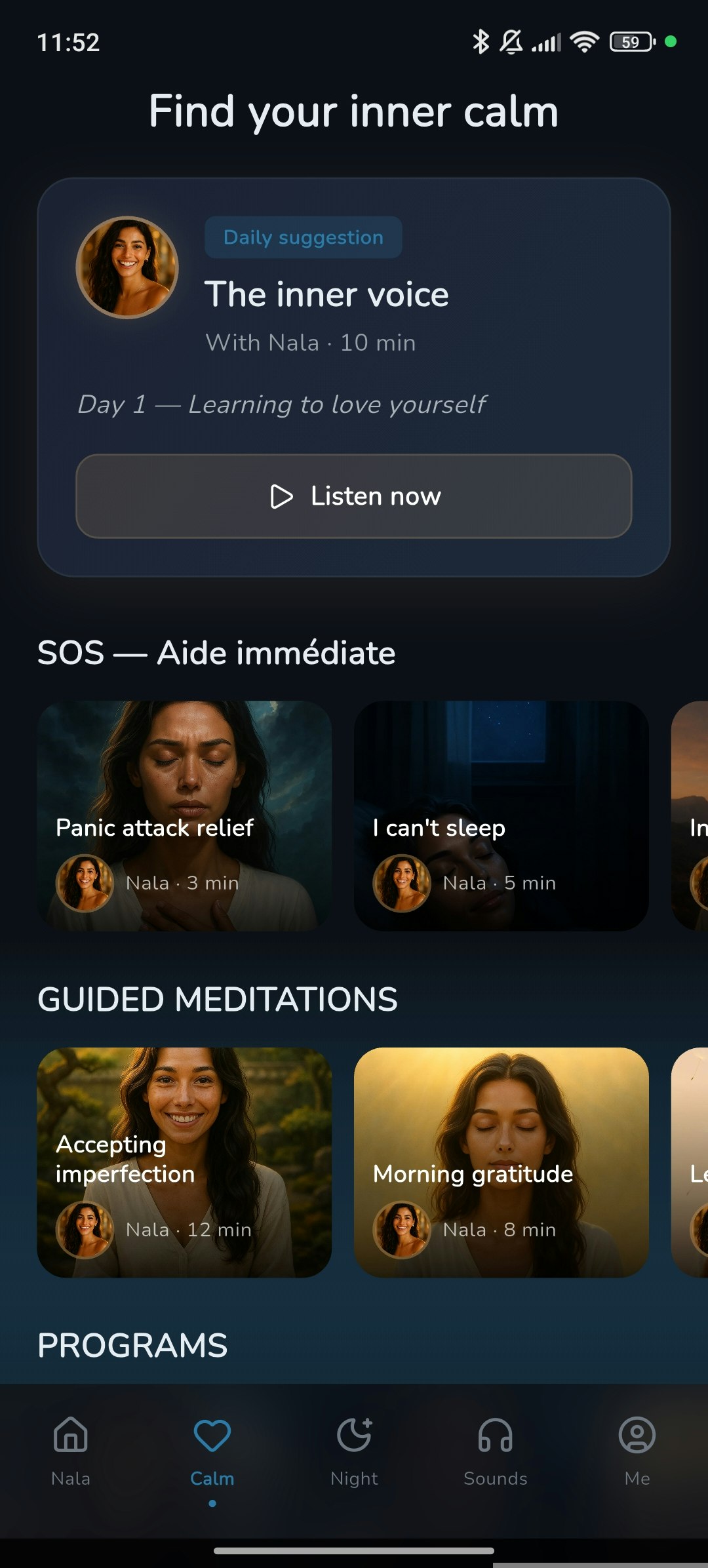 Nala — Meditation & Sleep gallery image