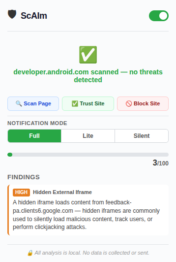 Anti Scam Plugin - ScAIm gallery image