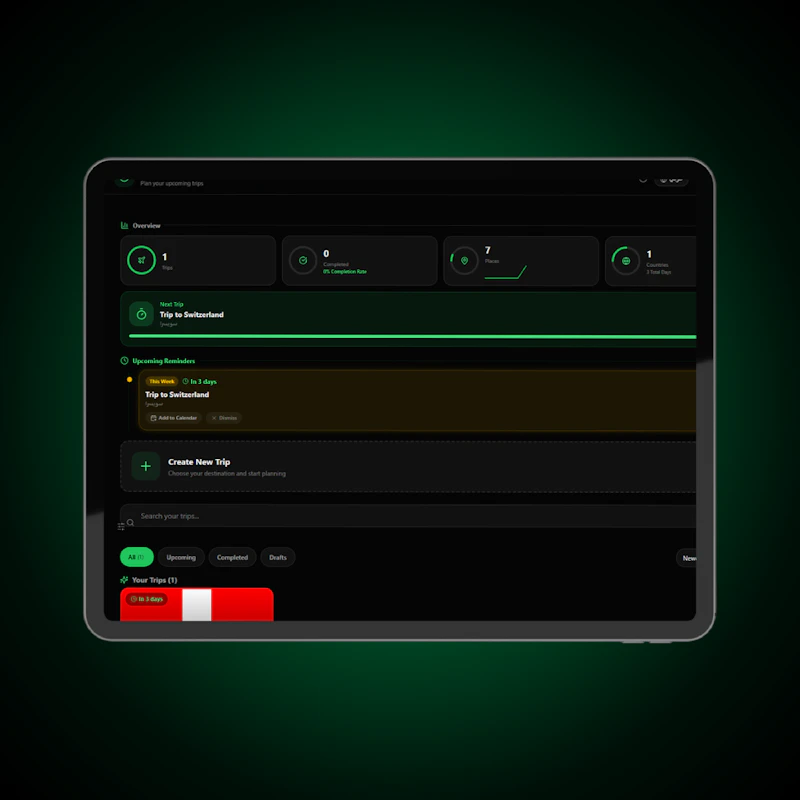 RouteCraft screenshot 1