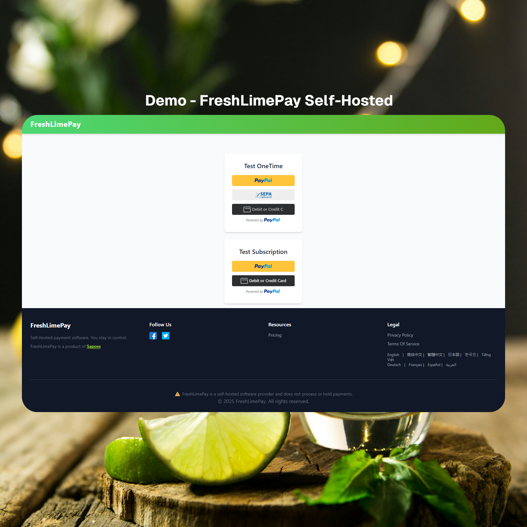 FreshLimePay gallery image