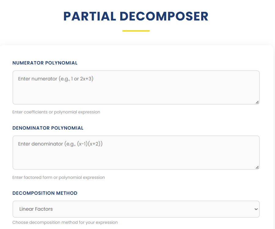 Partial Decomposer  gallery image