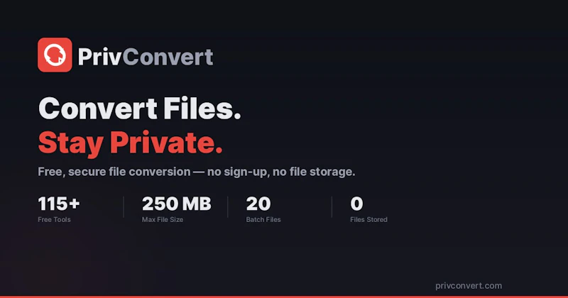 PrivConvert screenshot 1