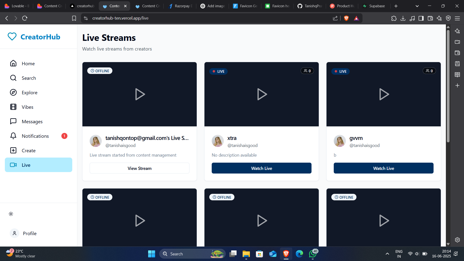 CreatorHub gallery image