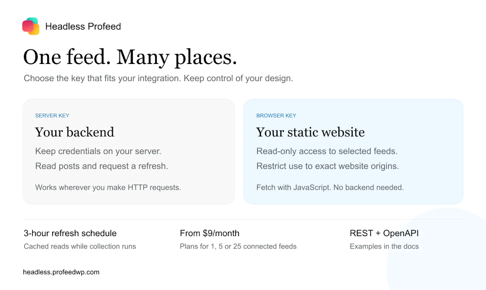 Headless Profeed screenshot 4