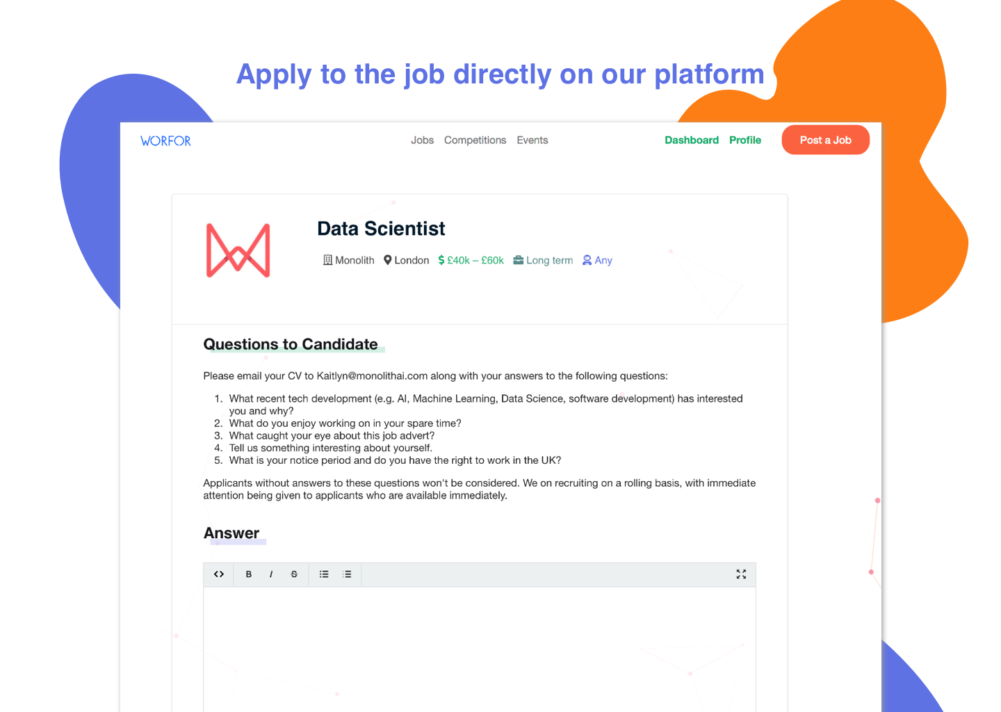 Worfor gallery image