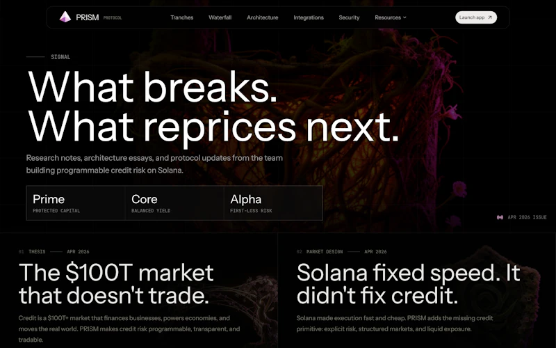 Prism protocol screenshot 4