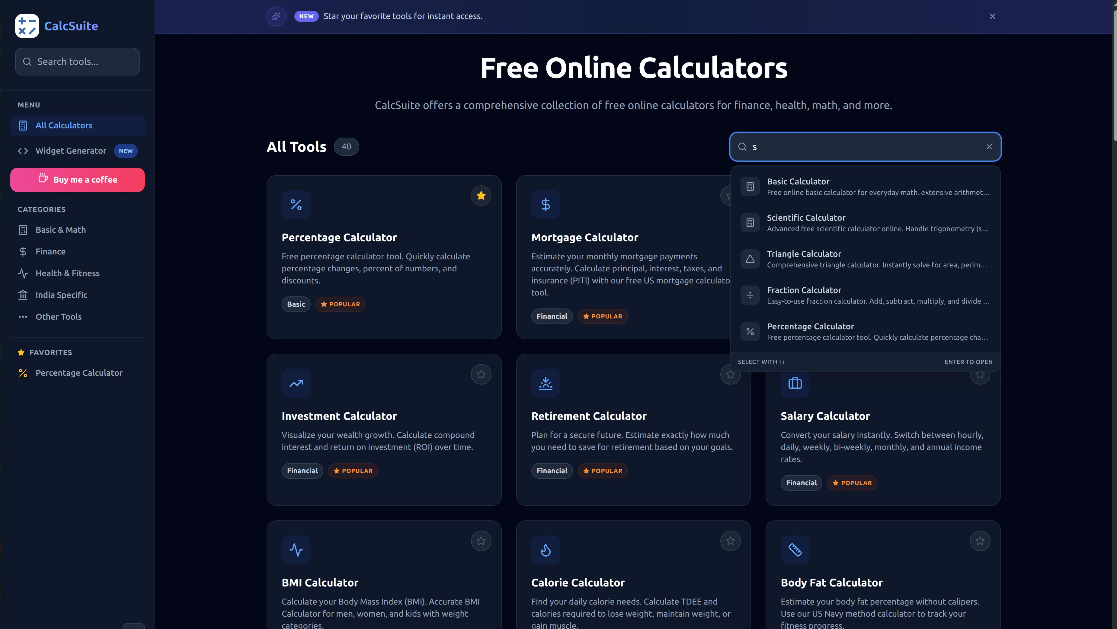 Calcsuite gallery image