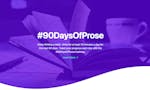 #90DaysOfProse image