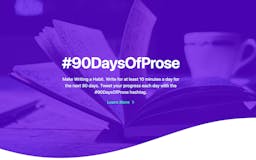#90DaysOfProse media 2