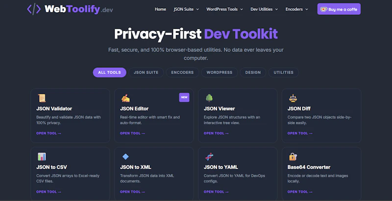 WebToolify screenshot 1