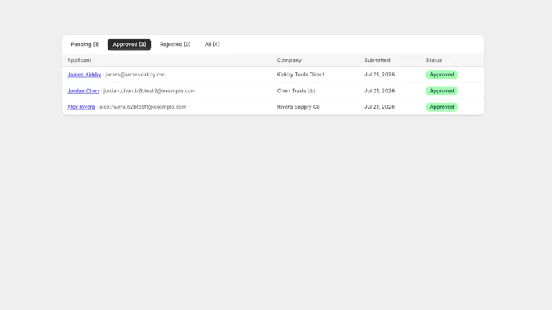 B2B Extended Shopify App screenshot 4