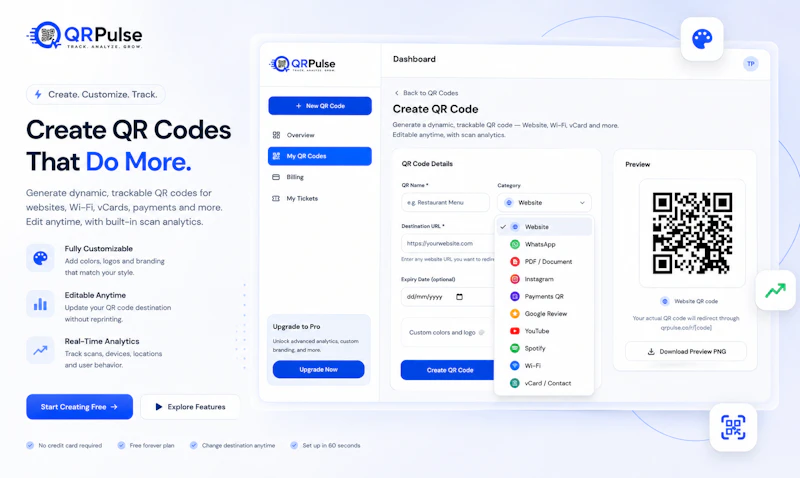 QRPulse screenshot 2