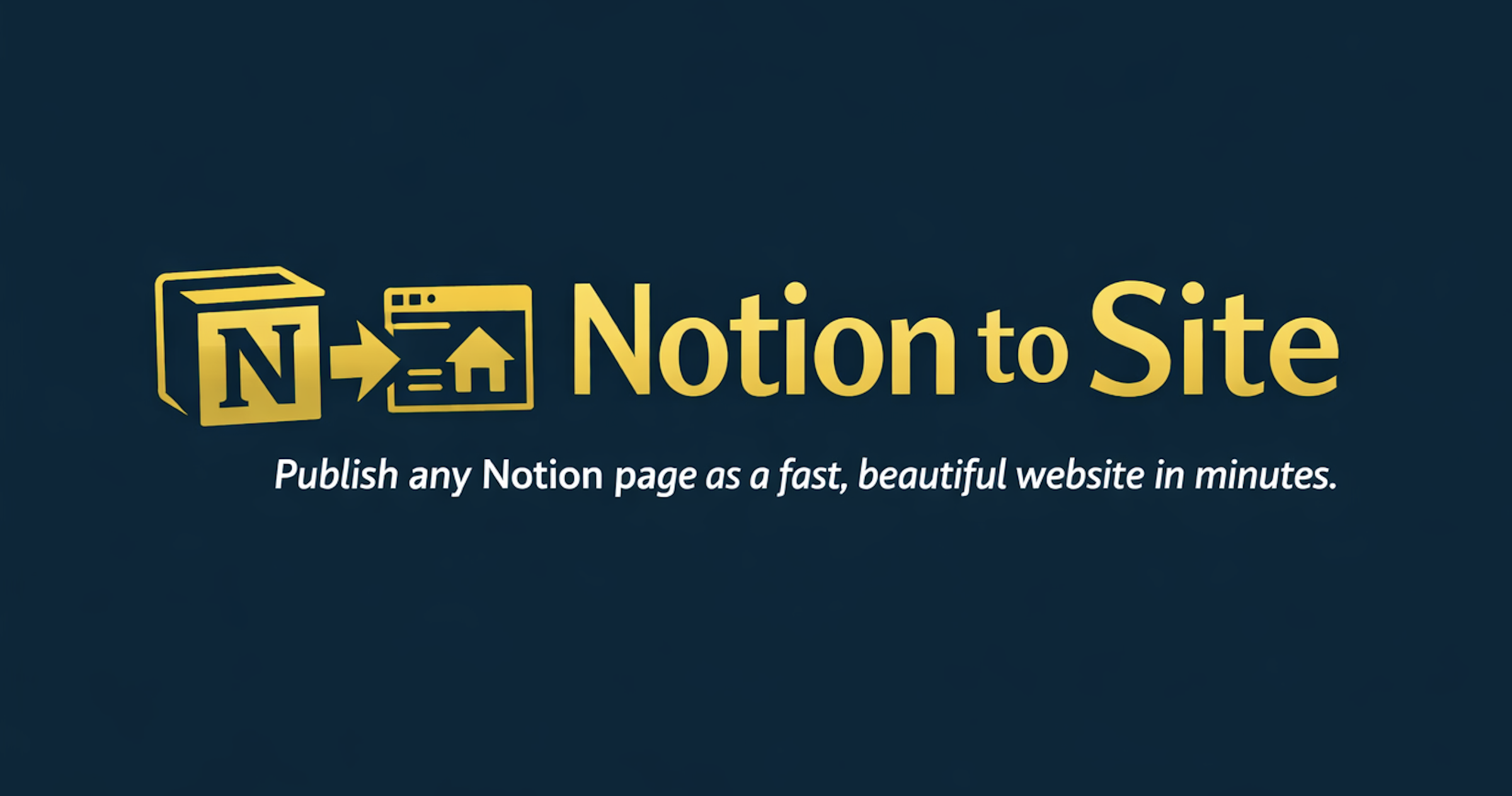 Notion To Site gallery image