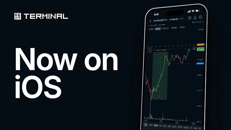 CCXT Terminal for iOS screenshot 1 (video preview)