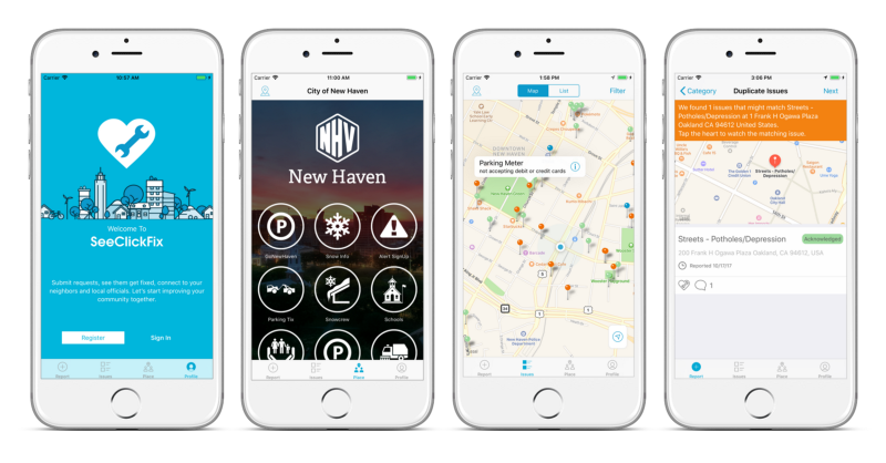 SeeClickFix - iOS 5 Update gallery image