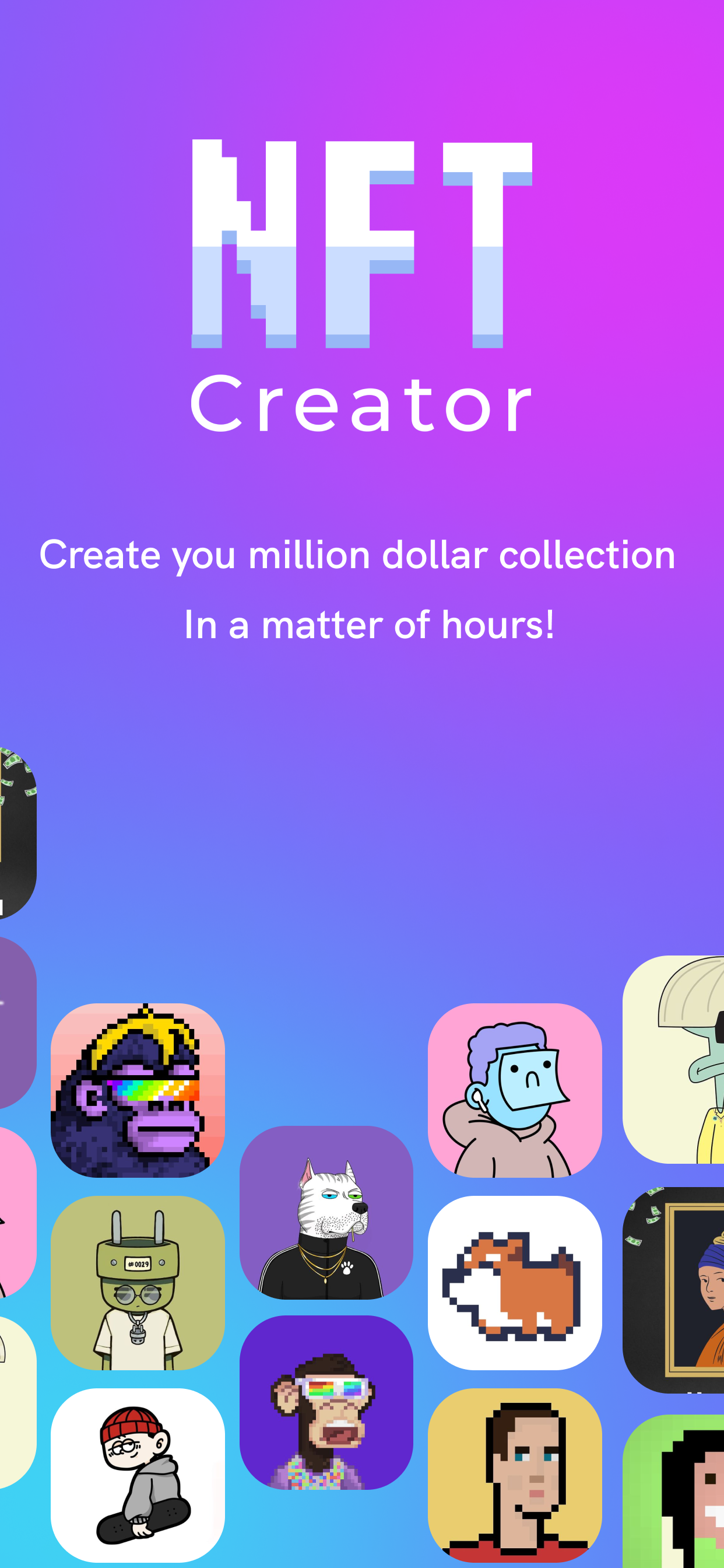 NFT Pixel Creator gallery image