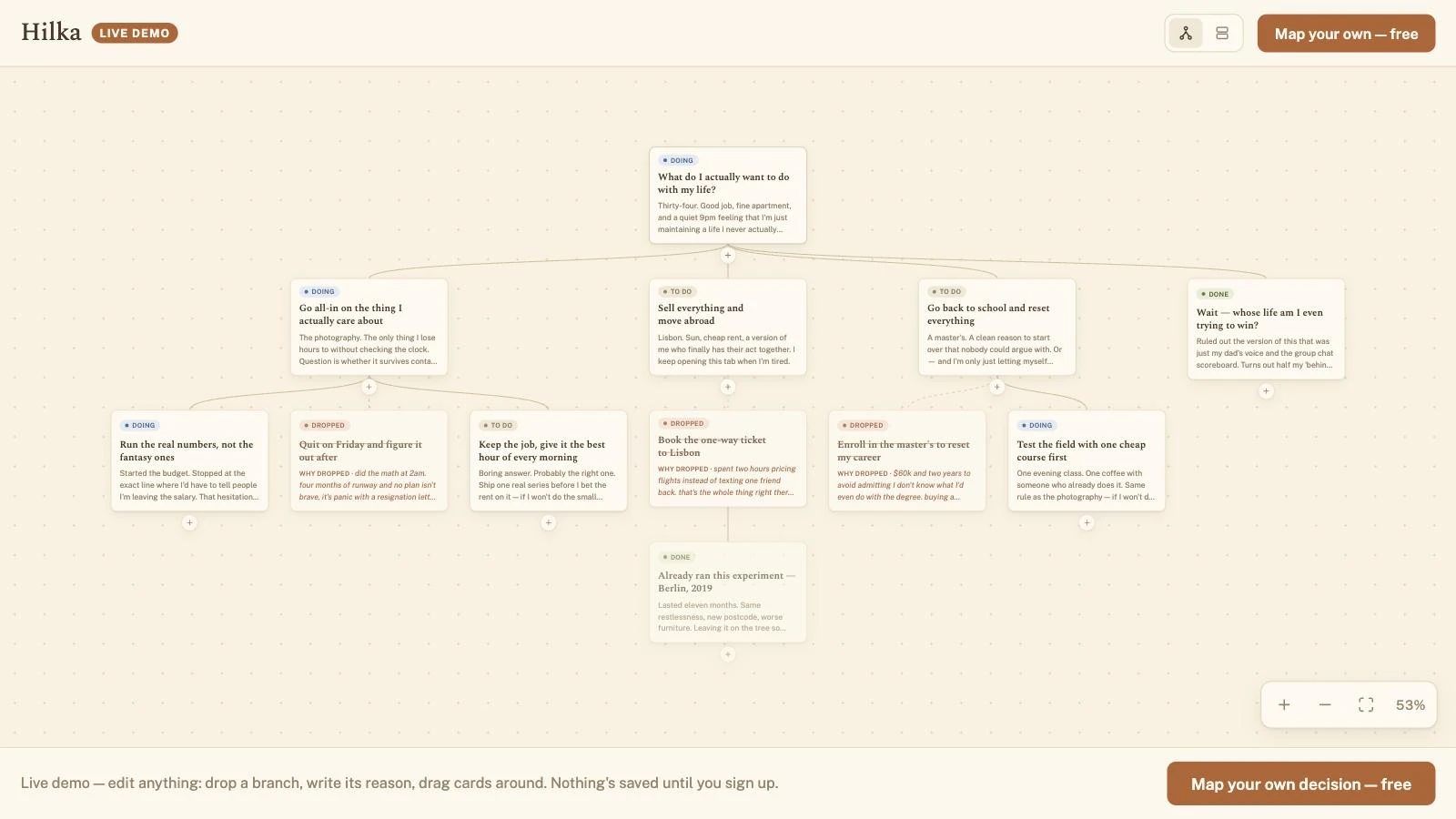 Hilka — Thought Chains screenshot 1