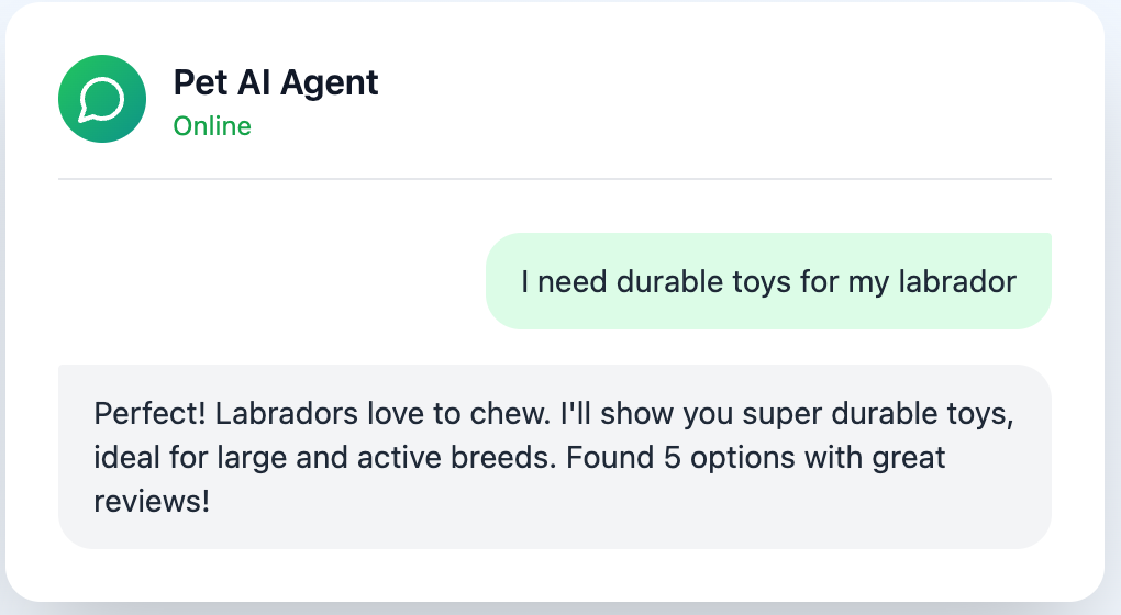 Your Pet AI assistant gallery image