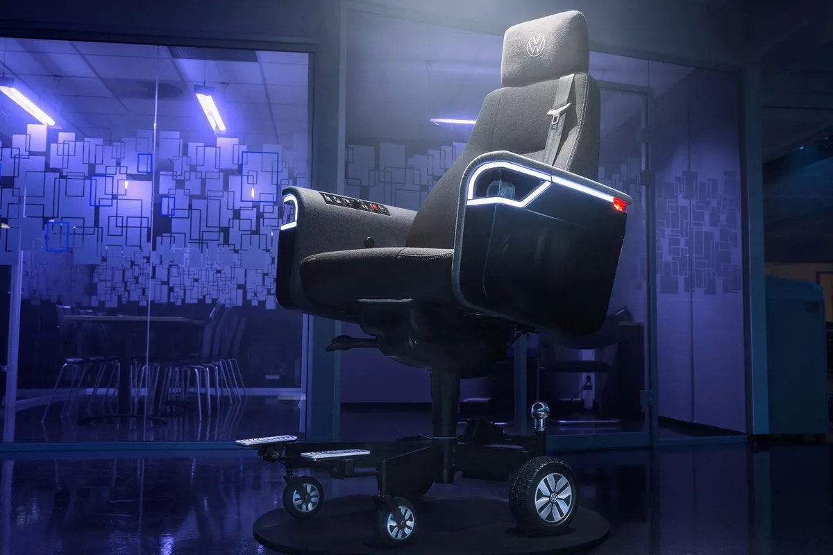 Der Star Trek -Stuhl von Volkswagen