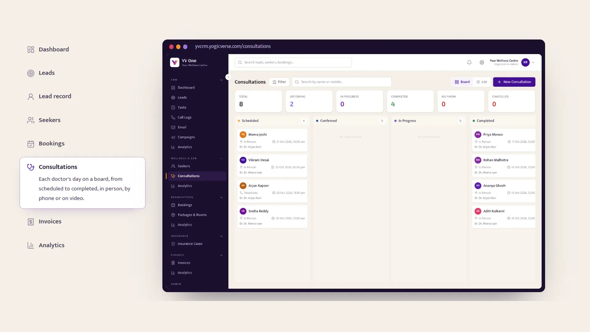 Wellness CRM gallery image