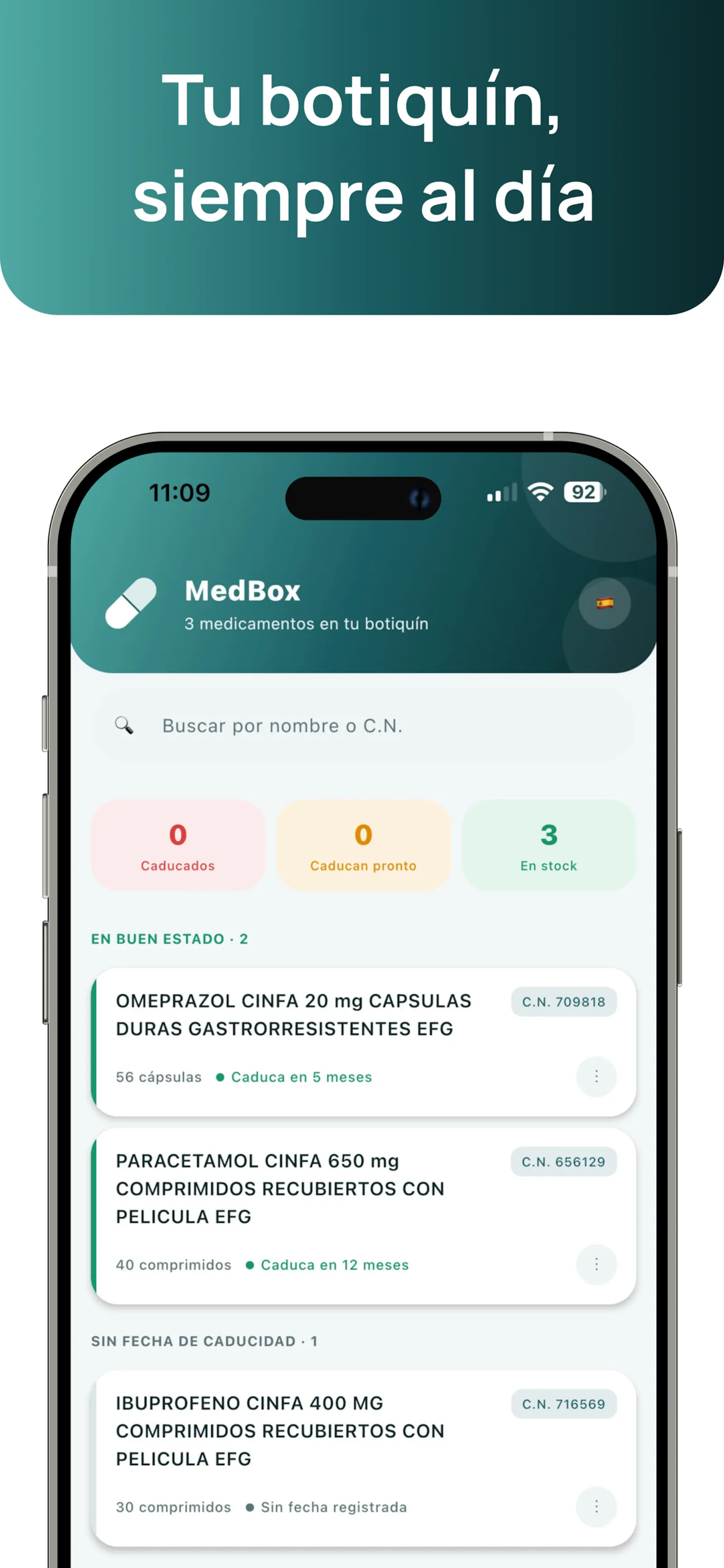 MedBox — tu botiquín, siempre al día screenshot 4