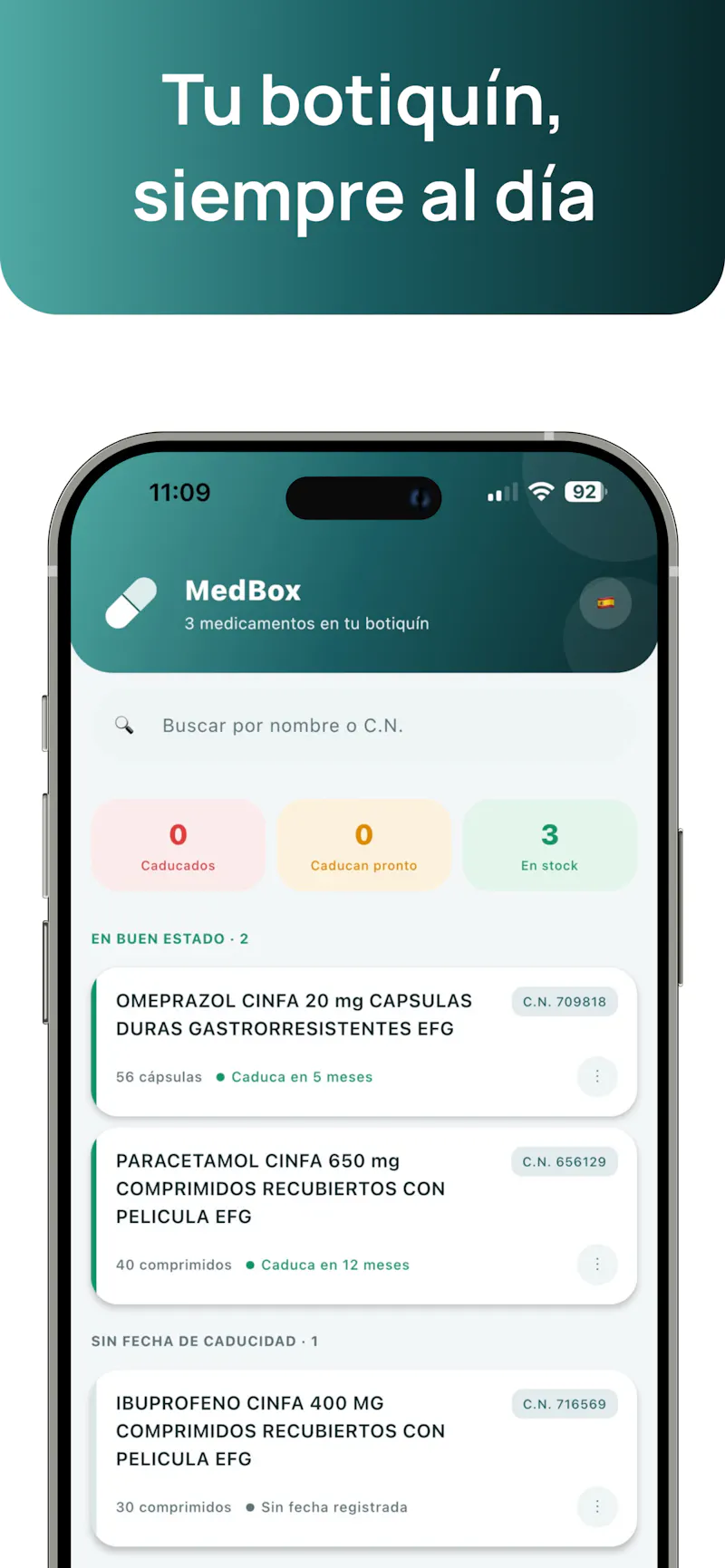 MedBox — tu botiquín, siempre al día screenshot 4