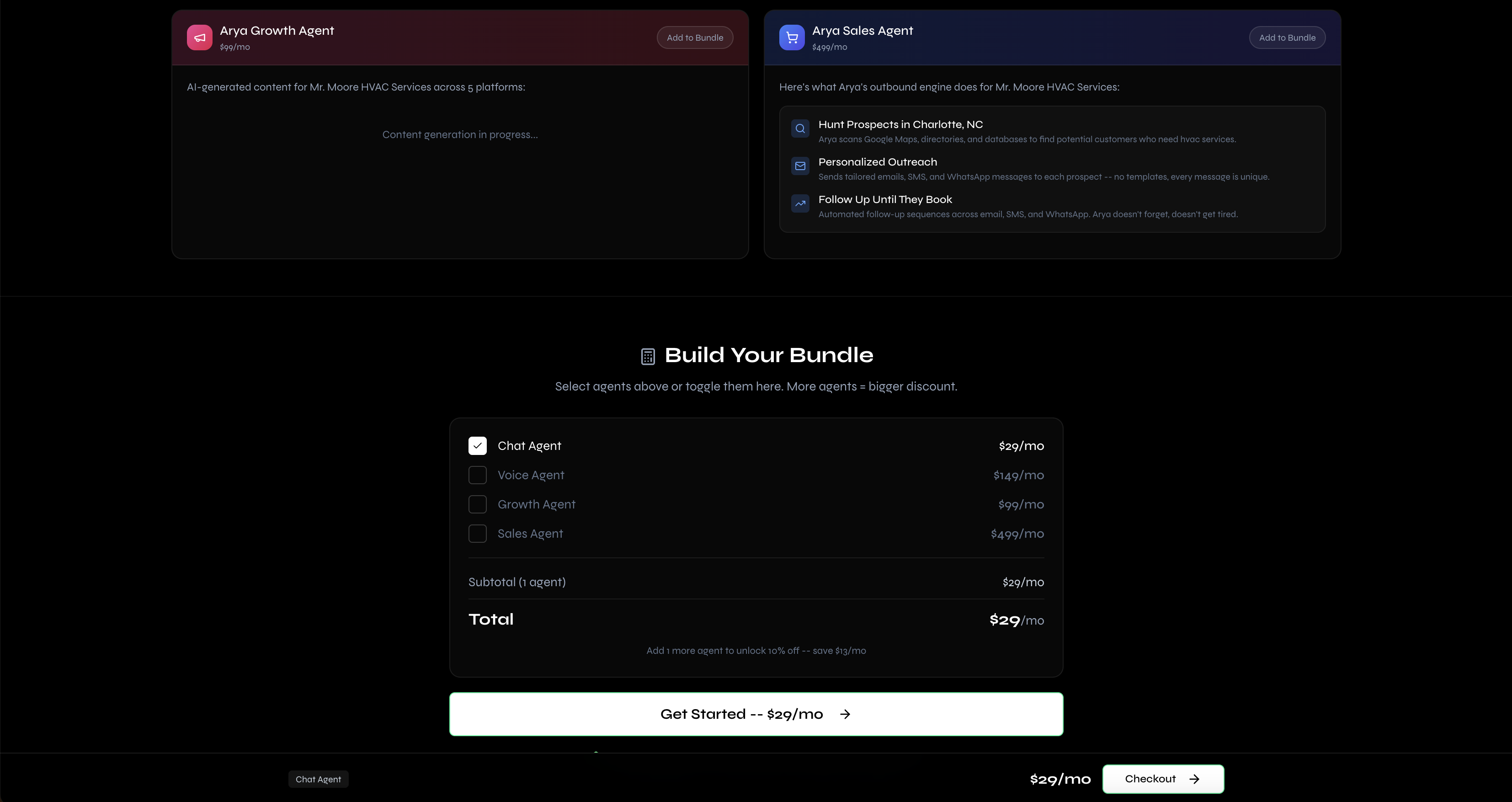 Arya— AI workforce for small businesses. gallery image