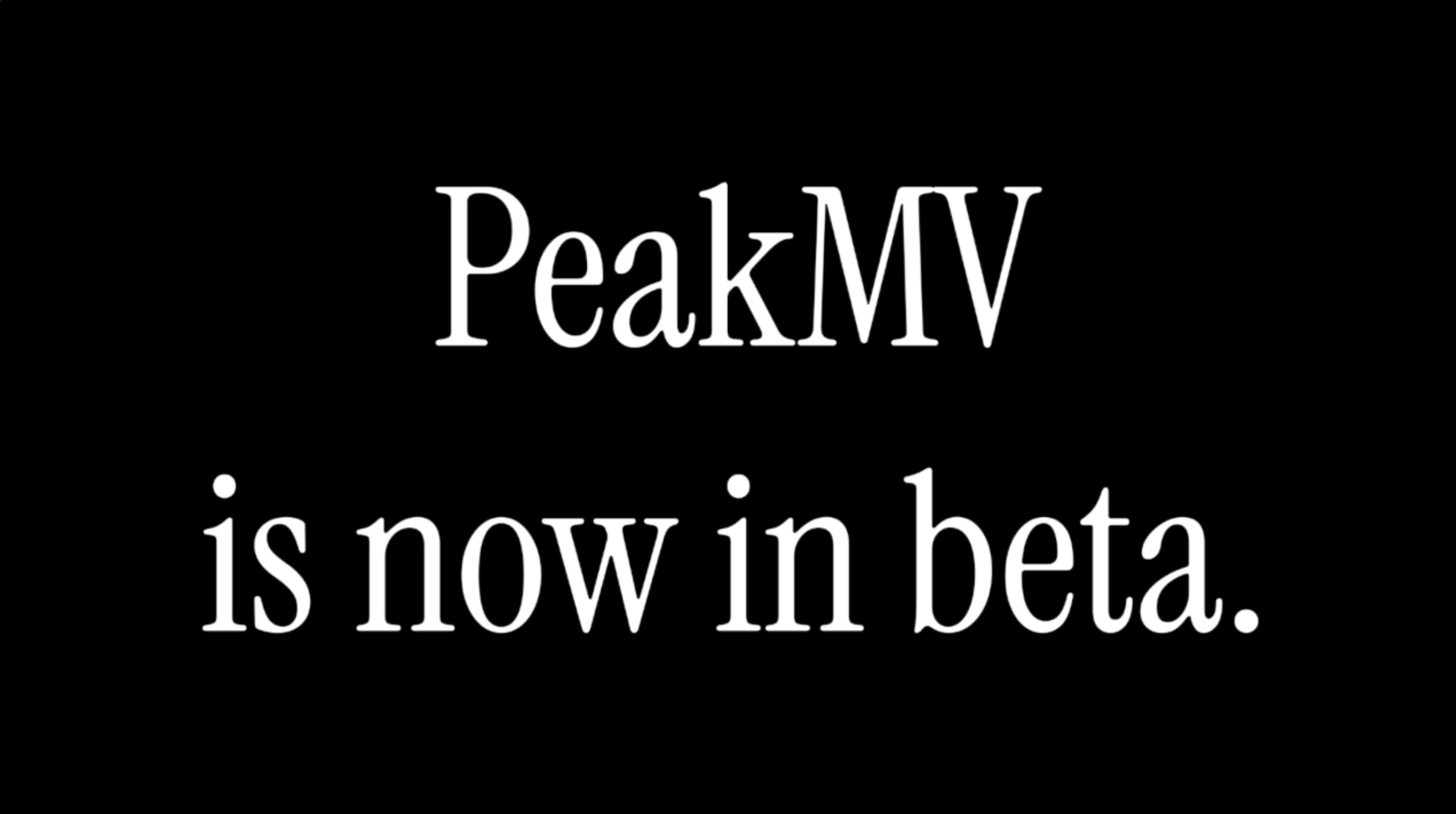 PeakMV gallery image