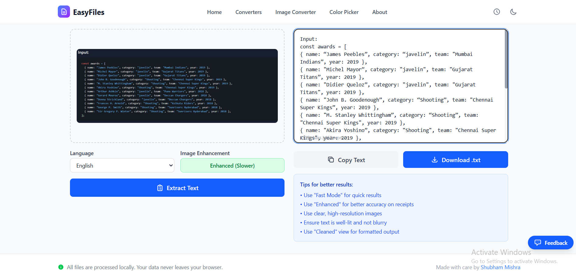 EasyFiles - Screenshot 3 showing product features and functionality