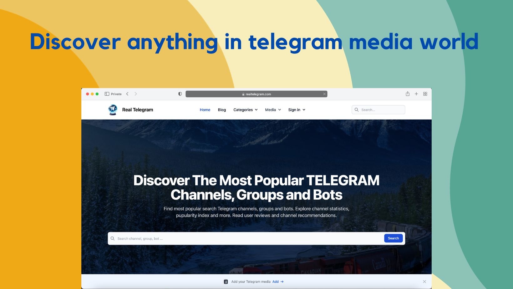 Telegrama real media 3