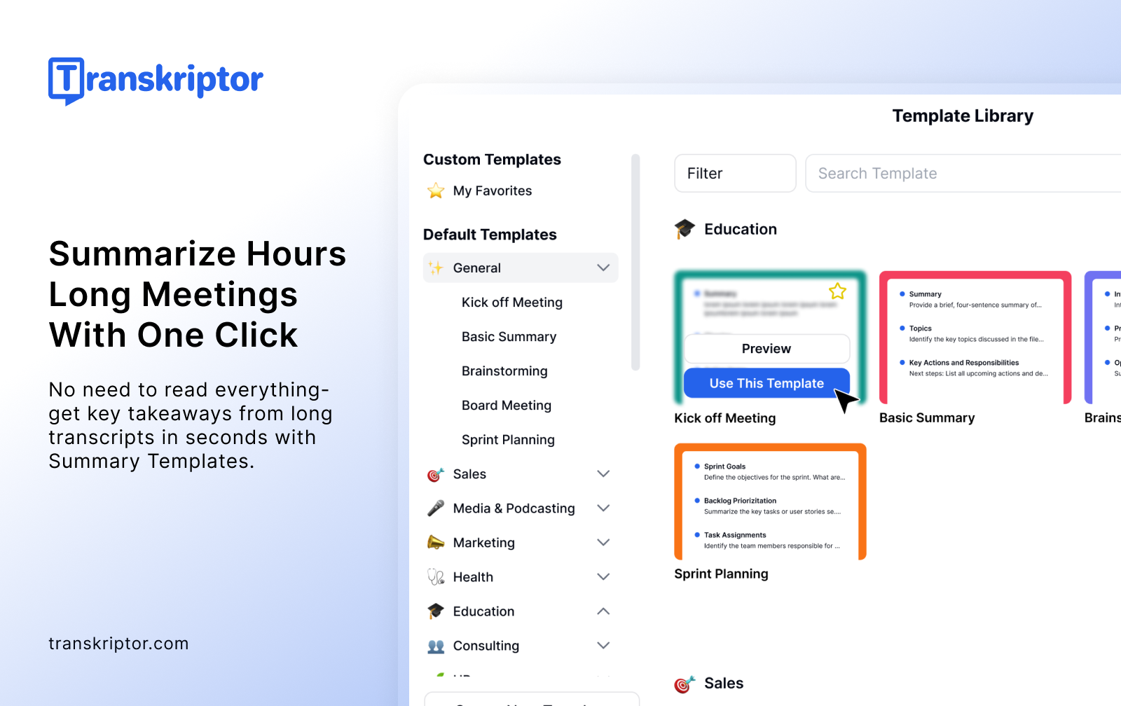 Transkriptor gallery image