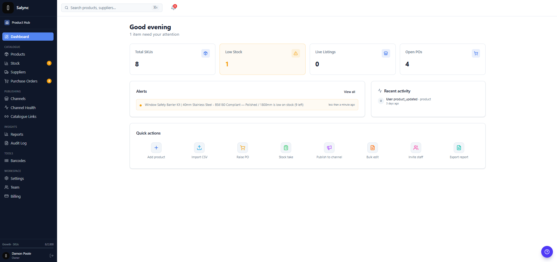Salync - Stock Management gallery image