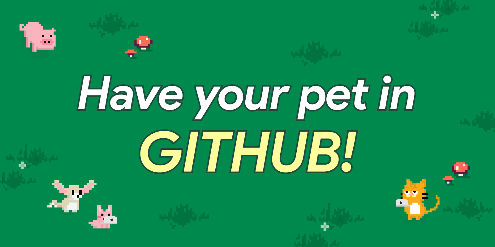 startuptile GitAnimals-Nurture your own pet based on your GitHub activity