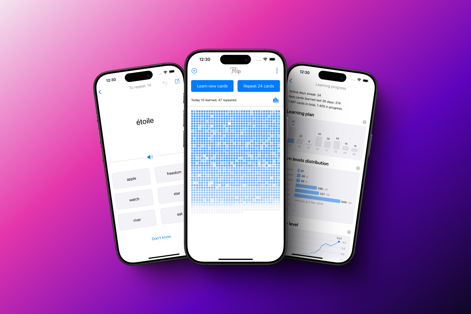 翻转 - 抽认卡重新发明！ - 抽认卡，iOS，应用，ANKI，学习，教育媒体1
