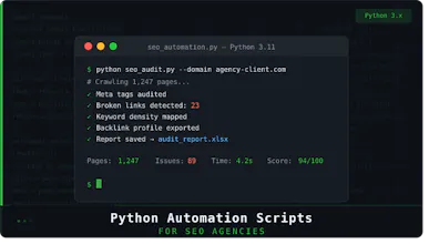 Python Automation Scripts for SEO gallery image