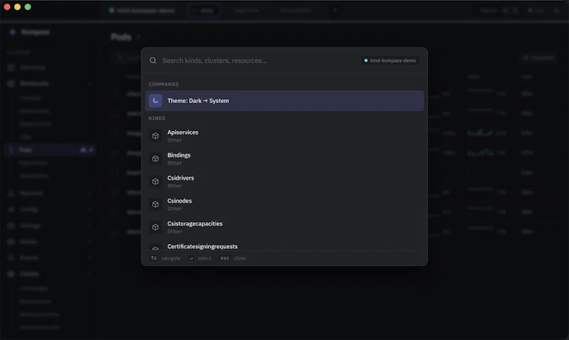 Kompass screenshot 2