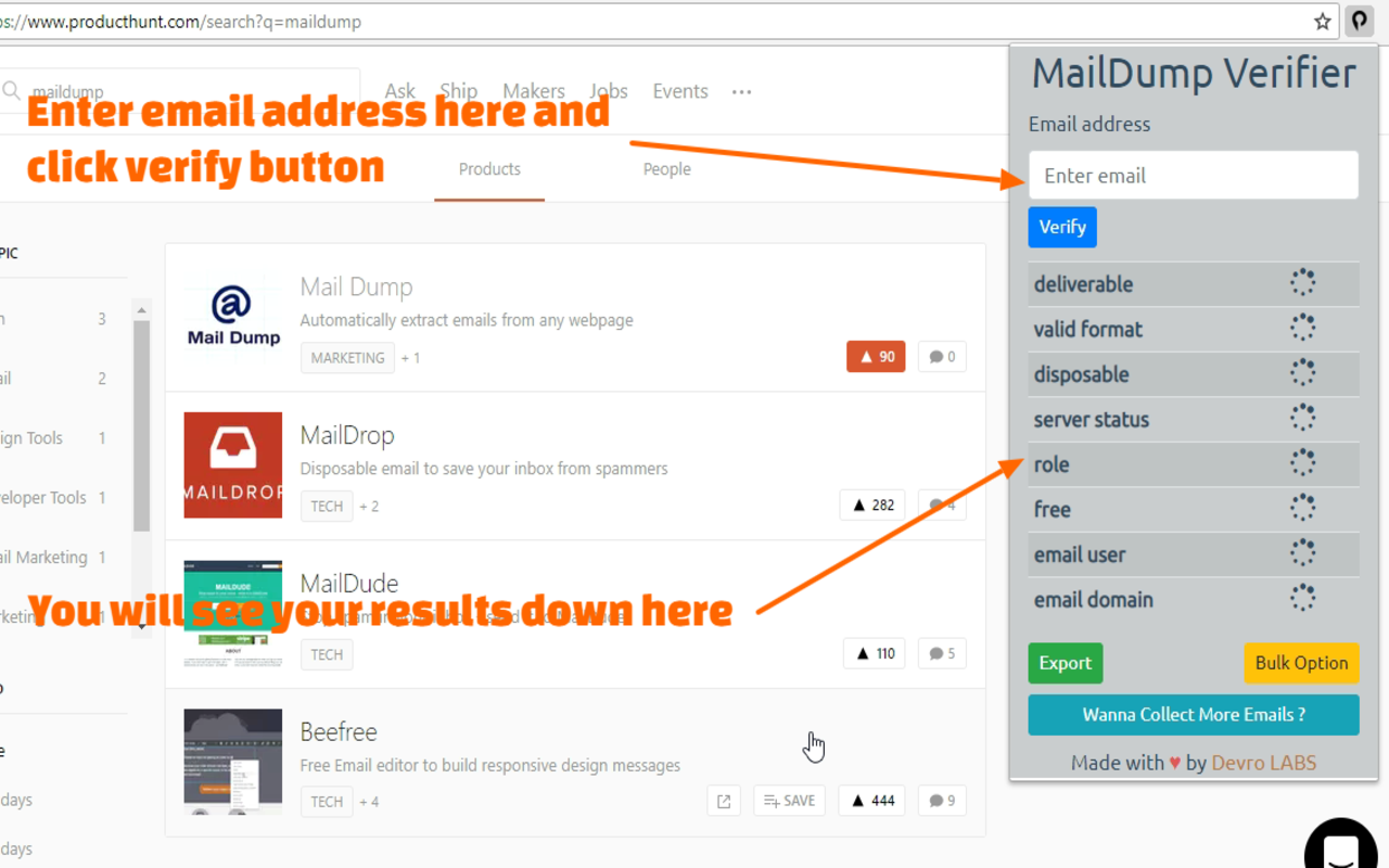 MailDump Verifier gallery image