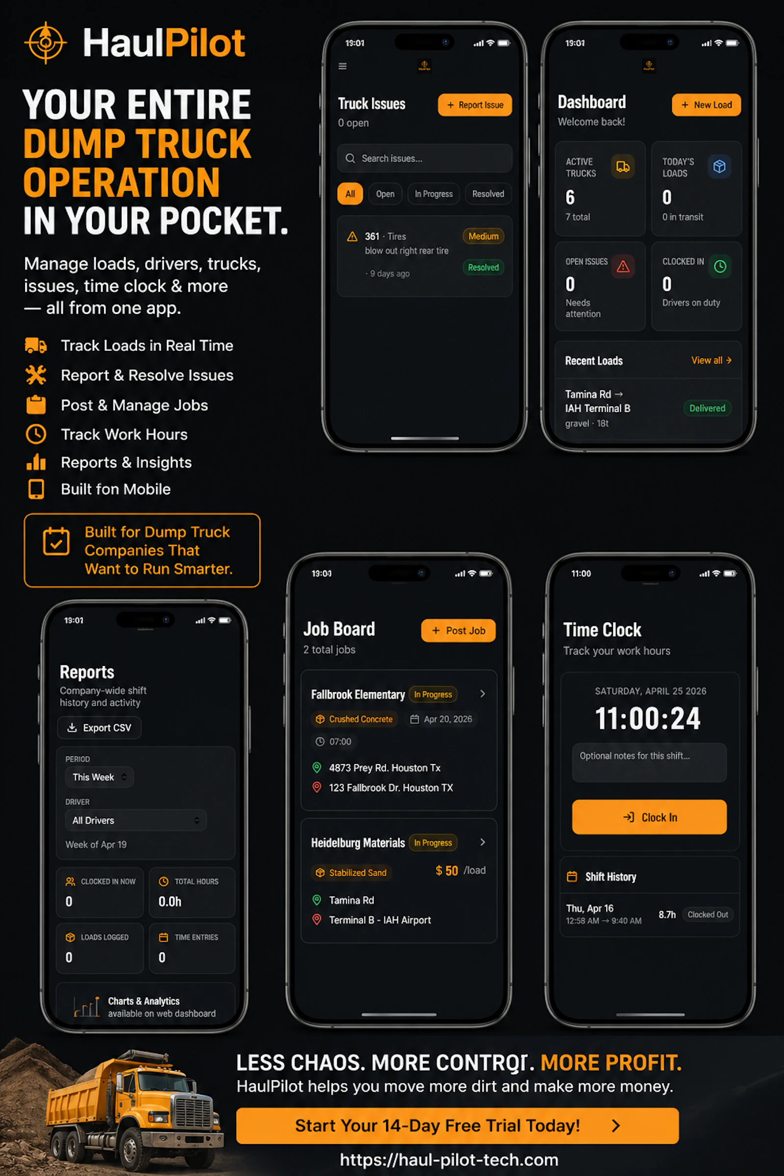 HaulPilot screenshot 1