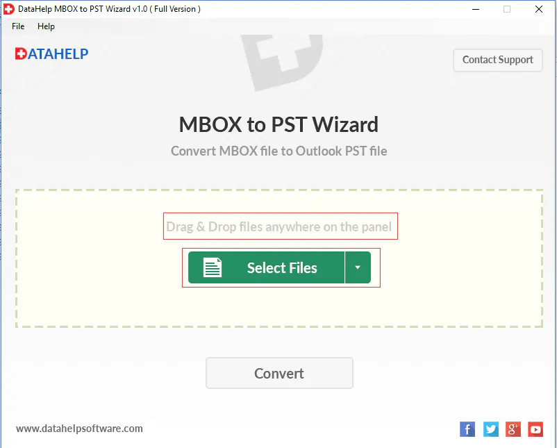 DataHelp MBOX to PST Converter Software gallery image