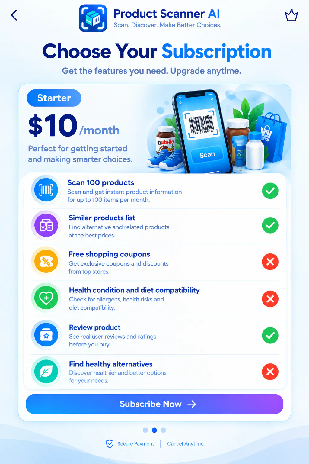 Product Scanner AI gallery image