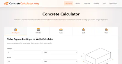 Concrete Calculator gallery image