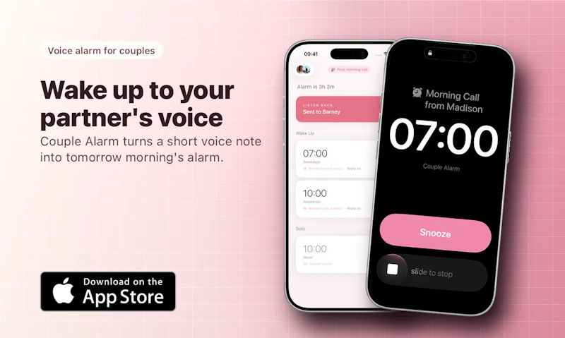 Couple Alarm screenshot 2