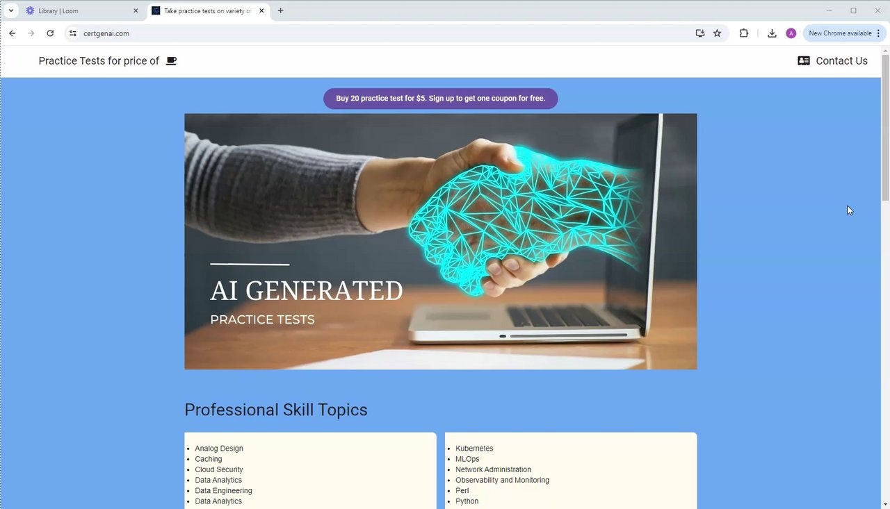 CertGenAI gallery image